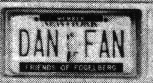 New York DanFan License Plate